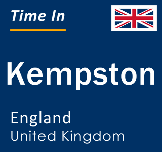 Current local time in Kempston, England, United Kingdom