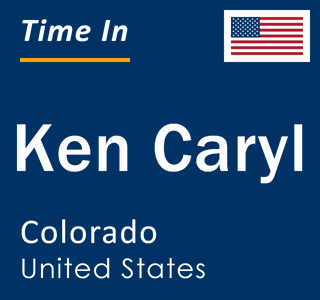 Current local time in Ken Caryl, Colorado, United States