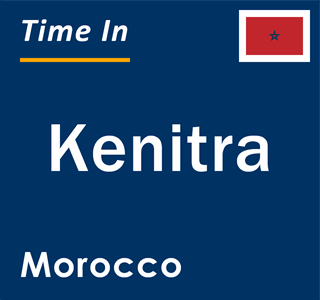 Current local time in Kenitra, Morocco