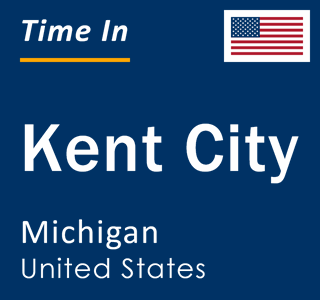 Current local time in Kent City, Michigan, United States