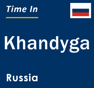 Current local time in Khandyga, Russia