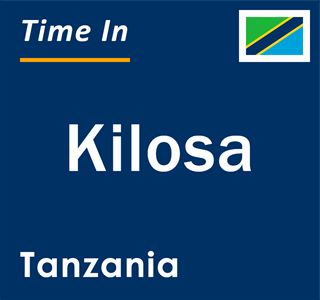 Current local time in Kilosa, Tanzania