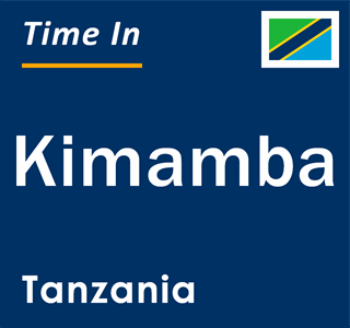 Current local time in Kimamba, Tanzania