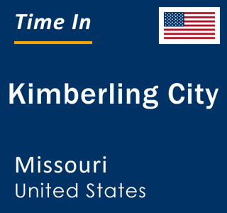 Current local time in Kimberling City, Missouri, United States