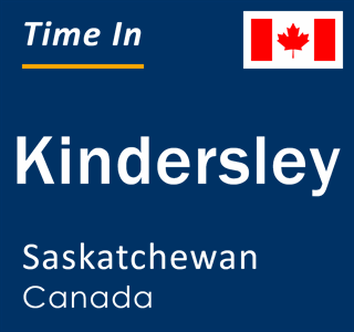 Current local time in Kindersley, Saskatchewan, Canada