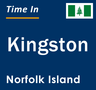 Current local time in Kingston, Norfolk Island