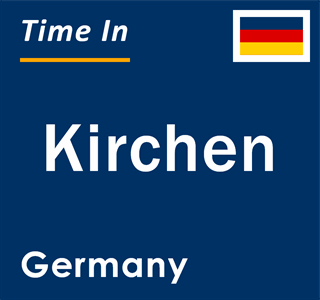 Current local time in Kirchen, Germany