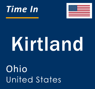 Current local time in Kirtland, Ohio, United States