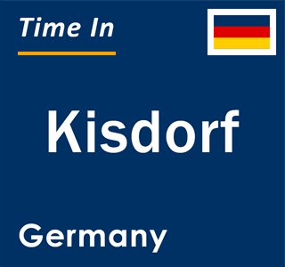 Current local time in Kisdorf, Germany