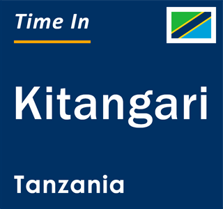 Current local time in Kitangari, Tanzania