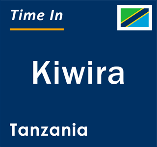 Current local time in Kiwira, Tanzania