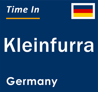 Current local time in Kleinfurra, Germany