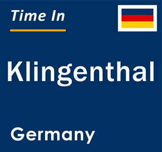 Current local time in Klingenthal, Germany