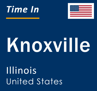 Current local time in Knoxville, Illinois, United States