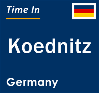 Current local time in Koednitz, Germany