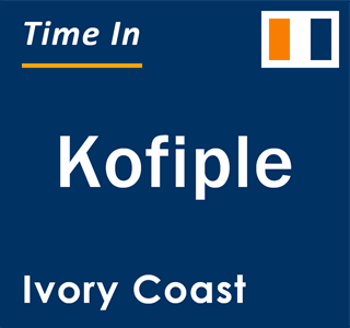 Current local time in Kofiple, Ivory Coast