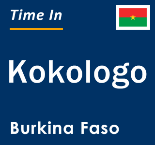 Current local time in Kokologo, Burkina Faso