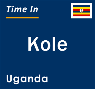 Current local time in Kole, Uganda