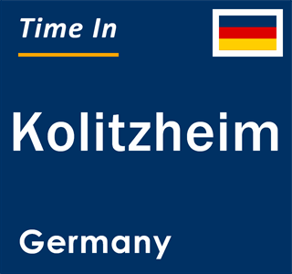 Current local time in Kolitzheim, Germany