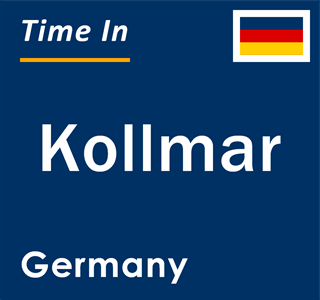 Current local time in Kollmar, Germany