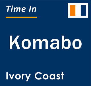 Current local time in Komabo, Ivory Coast