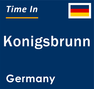 Current local time in Konigsbrunn, Germany