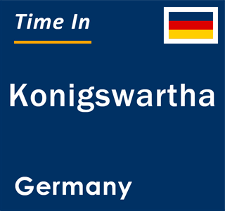 Current local time in Konigswartha, Germany