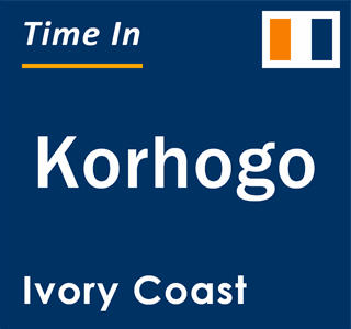 Current local time in Korhogo, Ivory Coast