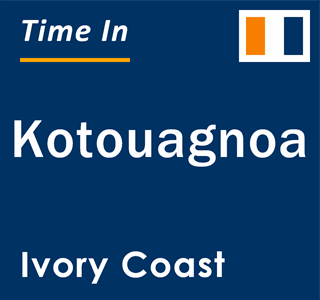 Current local time in Kotouagnoa, Ivory Coast