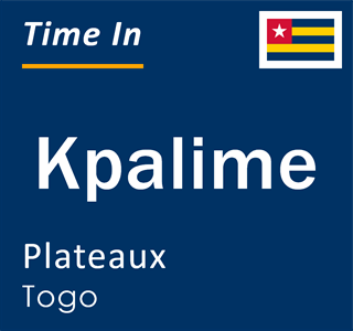 Current local time in Kpalime, Plateaux, Togo