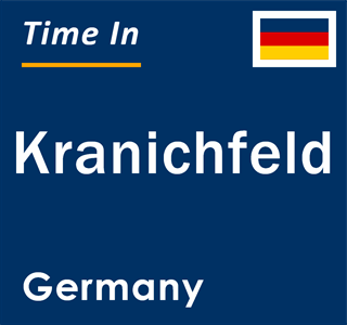 Current local time in Kranichfeld, Germany