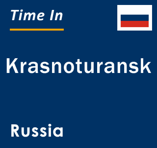 Current local time in Krasnoturansk, Russia