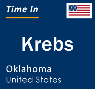 Current local time in Krebs, Oklahoma, United States