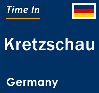 Current local time in Kretzschau, Germany