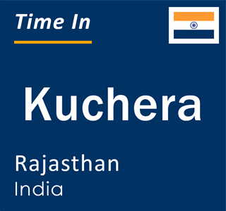 Current local time in Kuchera, Rajasthan, India