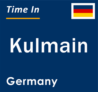 Current local time in Kulmain, Germany