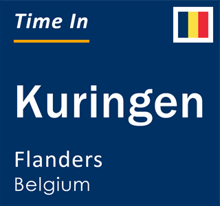 Current local time in Kuringen, Flanders, Belgium