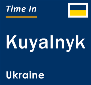 Current local time in Kuyalnyk, Ukraine