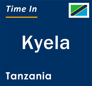 Current local time in Kyela, Tanzania