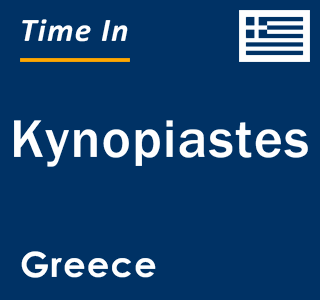 Current local time in Kynopiastes, Greece