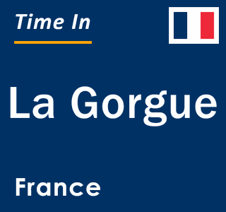 Current local time in La Gorgue, France