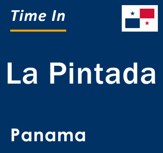 Current local time in La Pintada, Panama