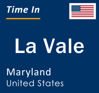 Current local time in La Vale, Maryland, United States