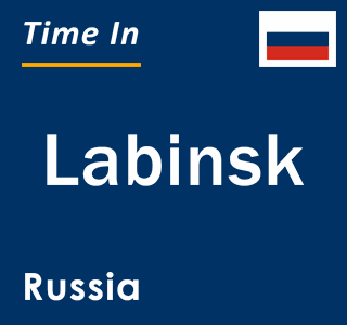 Current local time in Labinsk, Russia