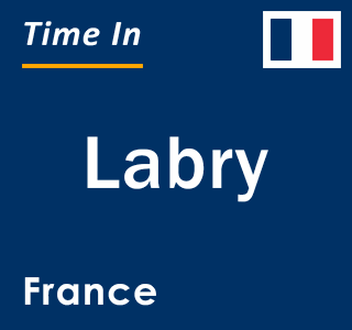 Current local time in Labry, France