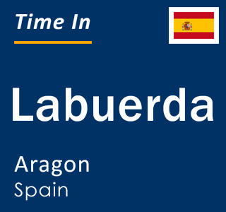 Current local time in Labuerda, Aragon, Spain