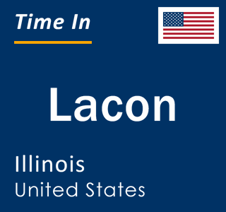 Current local time in Lacon, Illinois, United States