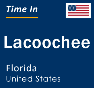 Current local time in Lacoochee, Florida, United States