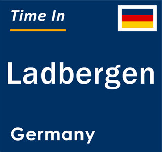 Current local time in Ladbergen, Germany