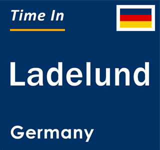 Current local time in Ladelund, Germany